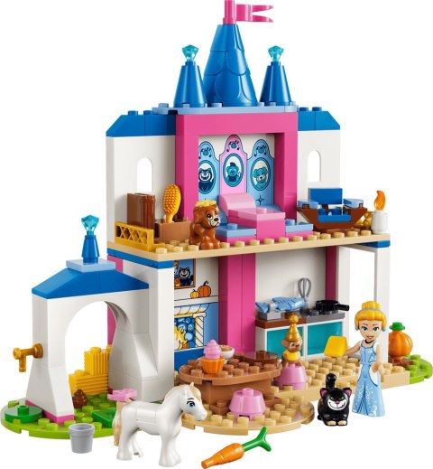 LEGO Disney 43283 - Zamek Kopciuszka i jej zwierzęcych przyjaciół