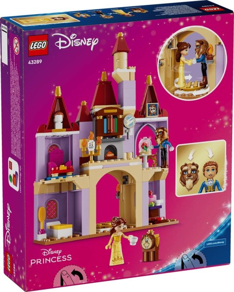 LEGO Disney 43289 - Zaczarowany zamek Pięknej i Bestii
