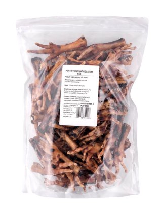 PETITTO Kurze łapki suszone przysmak dla psa 1kg