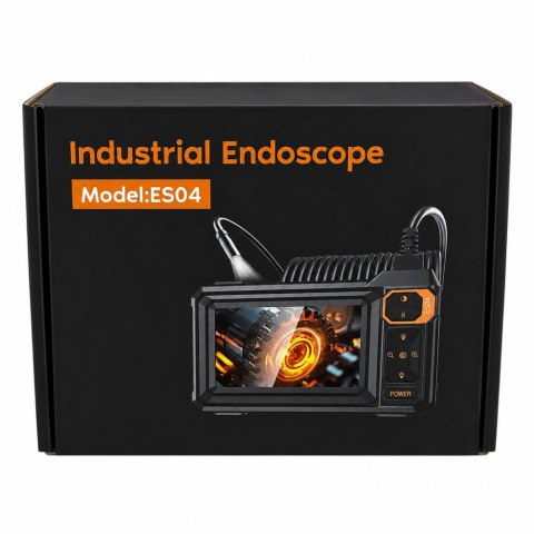 Kamera Przewodowa Inspekcyjna Endoskop 8 Diod LED LCD 4,3'' IP67 LEAN