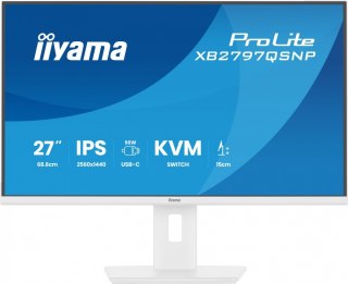 Monitor 27 cali XB2797QSNP-W1 IPS,QHD,USB-c Dock 96W,HDMI, 350cd,1ms, DP, DisplayPort x1 (Daisy Chain MST max. 2560 x1440), USB