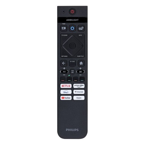 Telewizor Philips 50PUS9010/­12 QLED 50" 4K Ultra HD 144Hz Titan OS Dolby Atmos Ciemnoszary