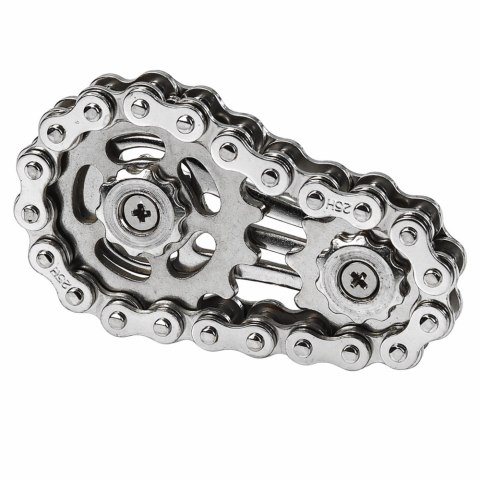 Fidget Spinner Łańcuch Zębatki Antystresowy Stal Nierdzewna LEAN TOYS