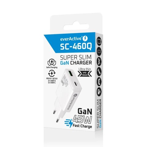 Ładowarka sieciowa GaN QC3.0 45W SC-460Q