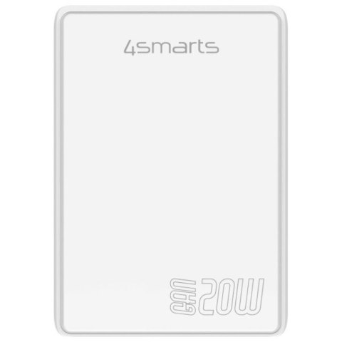 Ładowarka sieciowa FlatPlug Duos 20W USB-C + USB-A Biała