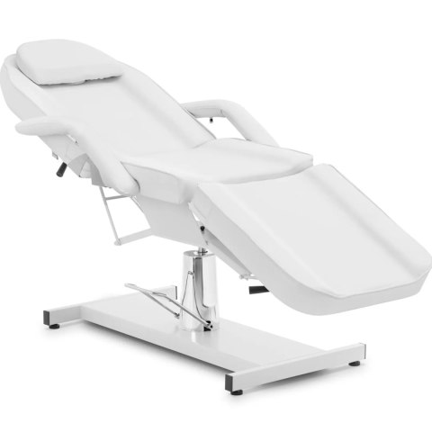 Fotel kosmetyczny do tatuażu masażu spa CAPUA - biały Physa