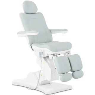 Fotel kosmetyczny podologiczny do tatuażu pedicure spa ROME - pistacjowy Physa