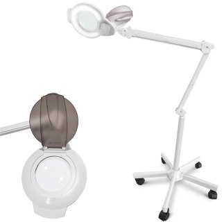 Lampa lupa kosmetyczna ze szkłem powiększającym mobilna 5 dpi 72x LED Physa