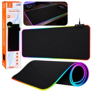 Podkładka Pod Mysz Klawiaturę Z Oświetleniem LED 40x90cm LEAN