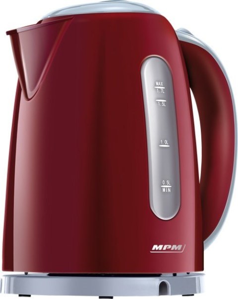 Czajnik bezprzewodowy MPM MCZ-85/B2 bordowy, poj. 17,L wymienny filtr, 2200 W