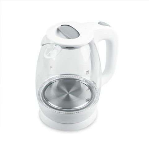 Czajnik elektryczny szklany 1,7L 2200W MR-063-WHITE MAESTRO