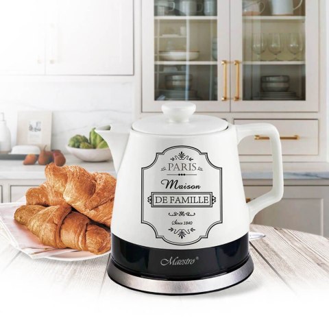 Ceramiczny czajnik elektryczny "PARIS MAISON" 1,0l 1200W MR-072 Feel-Maestro