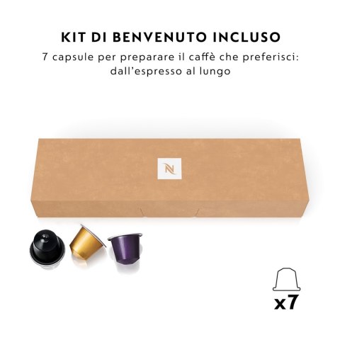 Ekspres kapsułkowy Krups Nespresso Inissia XN1005 (1260W; kolor czerwony)
