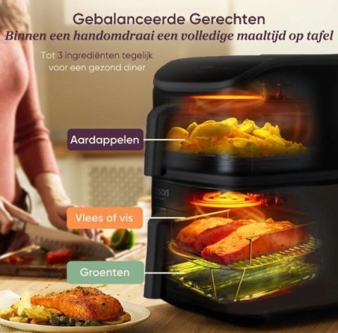 Frytownica 10.8L Cosori black
