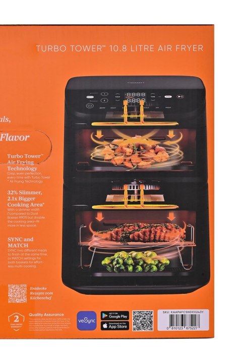 Frytownica 10.8L Cosori black