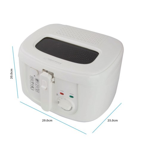 Frytownica Esperanza SPRING ROLL EKG012 (2,5 l; 1800W; kolor biały)