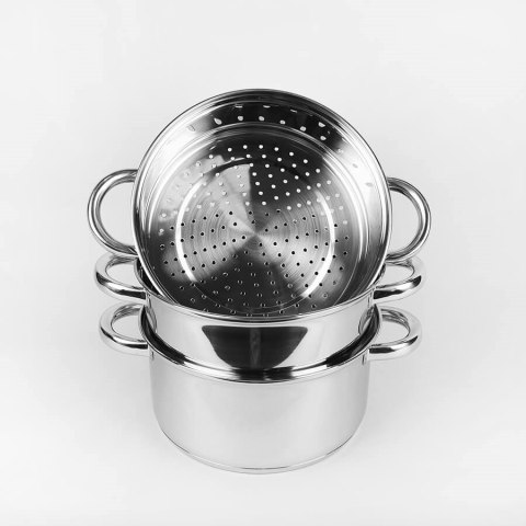 Garnek do gotowania na parze 4L, 22cm MR-2900-22 MAESTRO