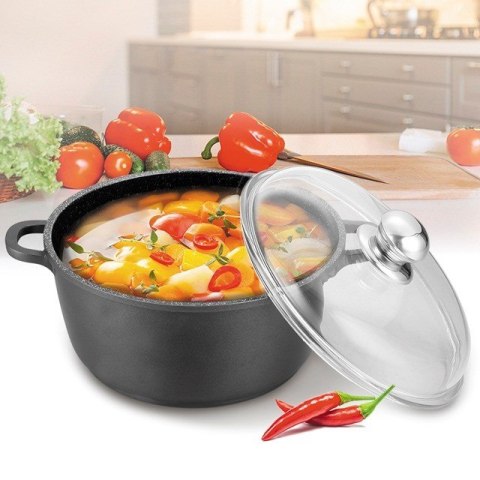 Garnek z pokrywką 20 cm, 2,1 l MR-4620C MAESTRO