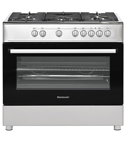 Kuchnia gazowo-elektryczna RAVANSON KWGE-K90A Cheff | 5 palników + palnik WOK | termoobieg | rożen