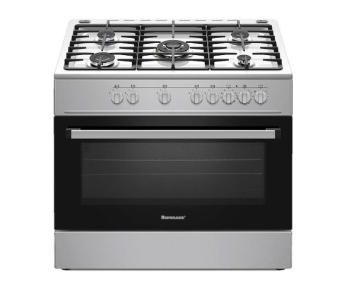 Kuchnia gazowo-elektryczna RAVANSON KWGE-K90A Cheff | 5 palników + palnik WOK | termoobieg | rożen