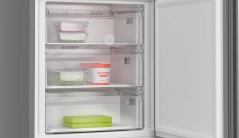 Lodówka Bosch Serie 4 KGN49OCAF Total No Frost 203 cm VitaFresh antracytowa stal