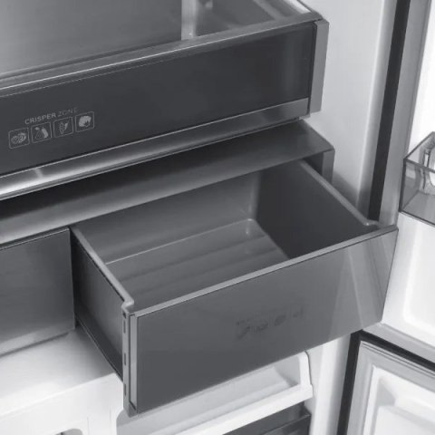 Lodówka Multi Door MPM-503-SSI-11 czarne szkło, 190 cm, Total No Frost, Slot-In