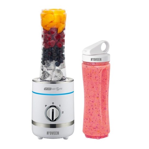 Blender kielichowy NOVEEN Sport Mix&Fit SB1100 X-LINE, biały