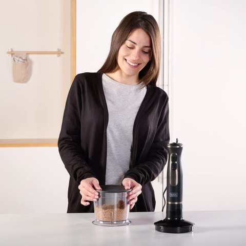 Blender ręczny Black+Decker BXHBA800E 800W | 3 funkcje