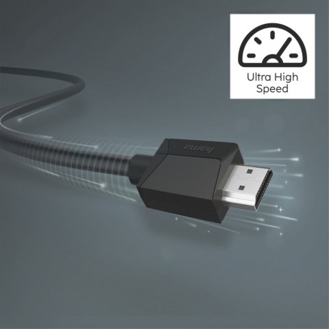 Kabel HDMI 2.0b 4k 0,75m Hama