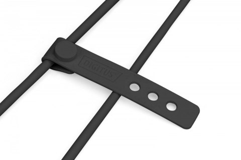 Kabel połączeniowy silikonowy USB-A - USB-C, USB 2.0 60W, 1m Czarny