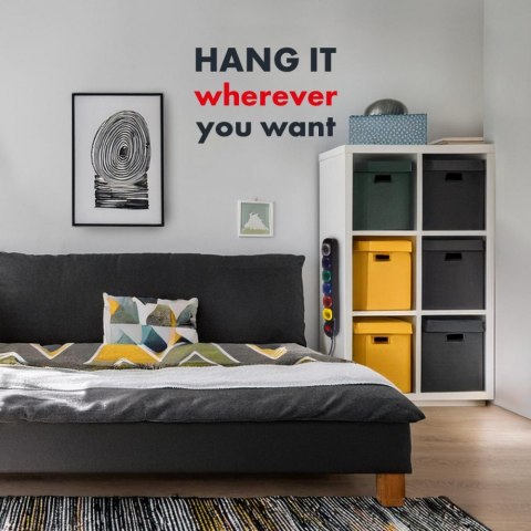 Listwa zasilająca 1,5m 250VAC/10A MCE509 B 2500 Q, IP20, 6 gniazd, prąd znamionowy 10A, czarny Maclean