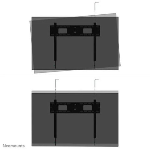 Uchwyt ścienny LEVEL-750 (XL, 125 kg, kickstand, lockable)
