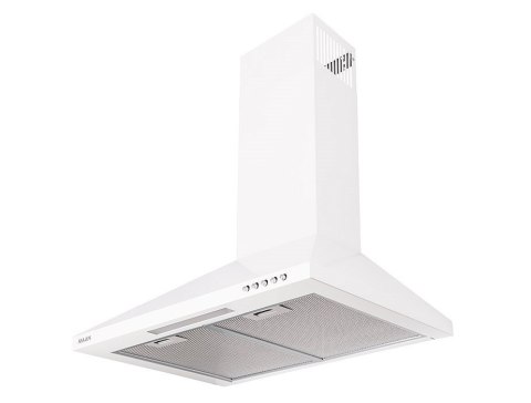 Okap kominowy MAAN Vela 2 50 cm | LED | filtry aluminiowe | biały