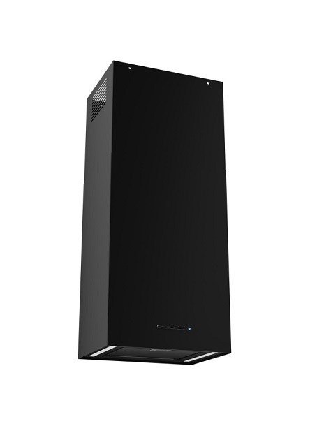 Okap wyspowy AKPO WK-4 ISLA CUBERA 60 cm | LED | czarny mat