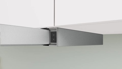 Okap do zabudowy BOSCH DFM064W55 60 cm | 400 m3/h | LED | inox