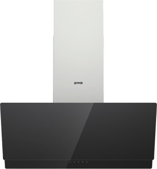 Okap kominowy GORENJE WHI949EXBG 90 cm | sterowanie dotykowe | LED | czarny