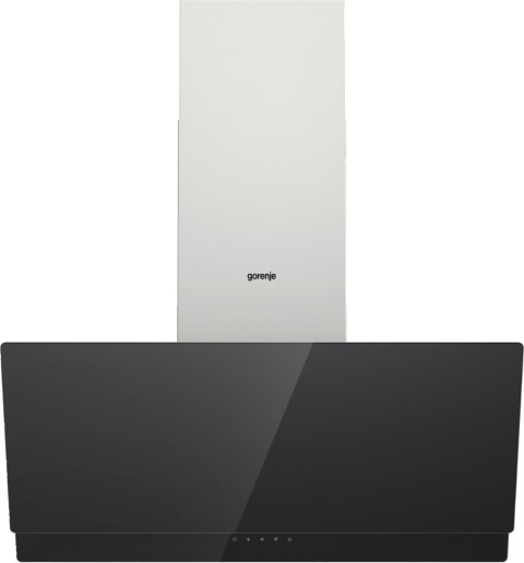 Okap kominowy GORENJE WHI949EXBG 90 cm | sterowanie dotykowe | LED | czarny