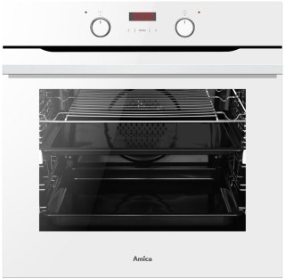 Piekarnik elektryczny Amica ED3765171W F-TYPE 77 l | BakingPro System | grill | termoobieg | biały