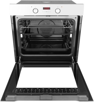 Piekarnik elektryczny Amica ED3765171W F-TYPE 77 l | BakingPro System | grill | termoobieg | biały