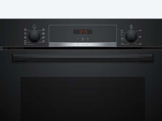 Piekarnik elektryczny Bosch HBA514BB3 Serie 4 71 l | termoobieg 3D | szybkie nagrzewanie | Hydroliza | czarny