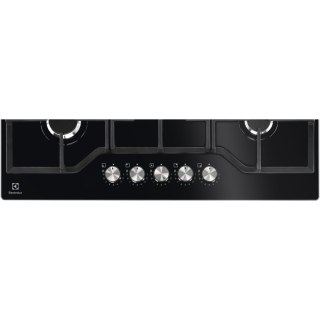 Płyta gazowa ELECTROLUX KGG75362K 75 cm | 4 palniki | ruszty żeliwne | zapłon elektryczny | czarny