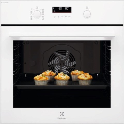 Piekarnik parowy Electrolux EOD6F77WV SteamBake 600 72 l | para SteamBake | termosonda | termoobieg | kremowy