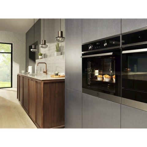 Piekarnik parowy Electrolux EOD6F77WV SteamBake 600 72 l | para SteamBake | termosonda | termoobieg | kremowy