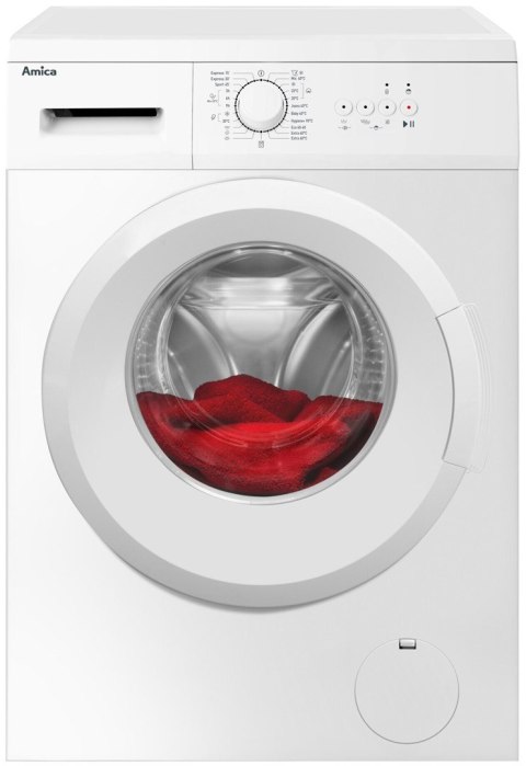 Pralka Amica WA0S610DO 6 kg 1000 obr/min Slim | pranie 90°C | opóźnienie startu | AquaStop