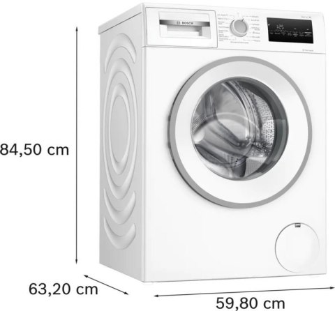 Pralka Bosch WAN2823APL 8 kg 1200 obr/min | EcoSilence Drive | Iron Assist | ActiveWater Plus