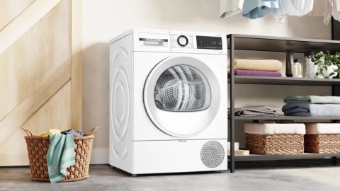 Suszarka BOSCH WQG233DNPL z pompą ciepła, 8kg, klasa C, 64dB, AutoDry