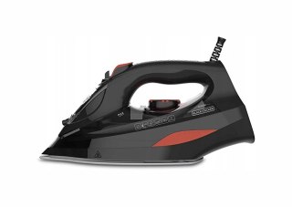 Żelazko parowe Black+Decker BXIR3000E 3000W | 0,42l | uderzenie pary 200 g/min | dług.przewodu 2m
