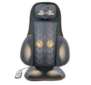 Nakładka masująca akupresura Medisana MC 825 beżowa masaż Shiatsu | 3 poziomy intensywności | funkcja czerwonego swiatła | 425 x