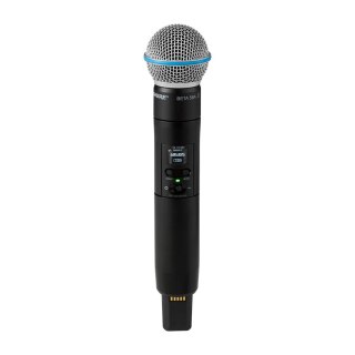 Shure SLXD24D+E/B58-G65 - Podwójny system bezprzewodowy z kapsułami Beta 58