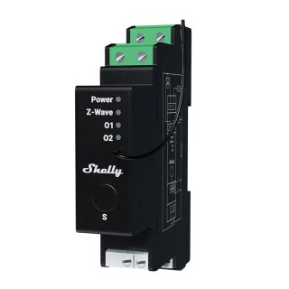Inteligentny sterownik na szynę DIN Z-Wave Shelly Wave Pro Shutter LR